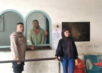 Antisipasi Gangguan Kamtibmas di Tempat Wisata , Bhabinkamtibmas Kelurahan Simalungun Berikan Himbauan Kamtibmas.