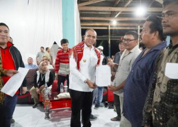 Pj Bupati Langkat Apresiasi Anggota DPR RI Atas Bantuan 199 BSPS Untuk Masyarakat Sei Bingai : Kolaborasi Demi Kesejahteraan Warga.