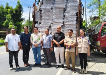 Logistik Pilkada Tahun 2024 Tiba Di Gudang KPU Pematangsiantar, Polres Pematangsiantar Lakukan Pengamanan.