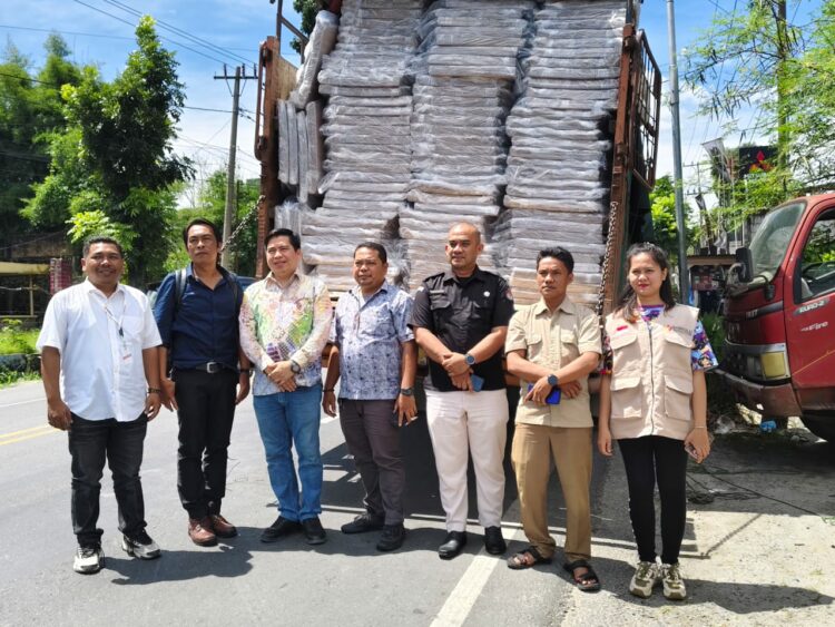 Logistik Pilkada Tahun 2024 Tiba Di Gudang KPU Pematangsiantar, Polres Pematangsiantar Lakukan Pengamanan.