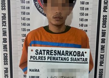 Miliki Sabu 1,38 Gram, Residivis Kembali Ditangkap Polres Pematangsiantar.