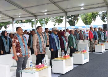Kapolres Pematangsiantar Hadiri Open Ceremony Festival Sisi Batas Labuhan Tahun 2024.