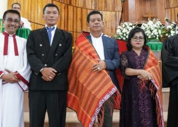 Bupati Simalungun Hadiri Pesta Gotilon HKBP Parapat.