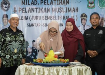 Wali Kota dr. Susanti Hadiri Milad Ke - 2 DPD JULEHA Pematangsiantar - Simalungun, Sekaligus Pelantikan Pengurus Muslimah JULEHA Pematangsiantar - Simalungun.