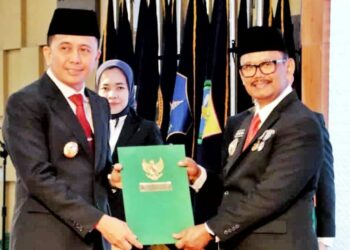 H Zonny Waldi, Terima Mandat Sebagai Plt. Bupati Simalungun.