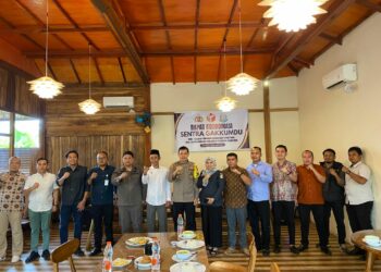 Wakapolres Langkat Hadiri Rapat Sentra Gakkumdu Pilkada Kabupaten Langkat.