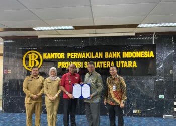 Pj. Bupati Langkat Teken Nota Kesepahaman Dengan BI Sumut : Dukung Penerapan "Close Loop" Untuk Pertanian Berkelanjutan.