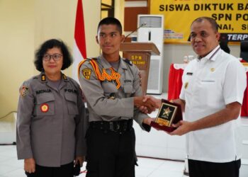 Pj Bupati Langkat Beri Arahan Kohesi Sosial Kepada Siswa Ditukba Polri : Membangun Disiplin, Loyalitas dan Integritas.