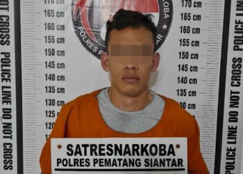 Bawa Sabu 2.20 Gram di Jalan Gurilla, Residivis Berhasil Ditangkap Polres Pematangsiantar.