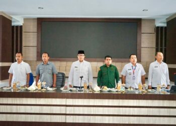 Pj Bupati Langkat Pimpin Rakorpem Bahas Isu Aktual : Fokus Infrastruktur, Netralitas ASN & Mitigasi Banjir.