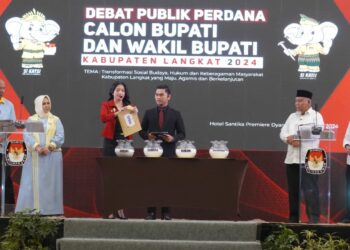 Pj Bupati Langkat Faisal Hasrimy Hadiri Debat Perdana Calon Kepala Daerah : Ajak Ciptakan Pilkada Damai.