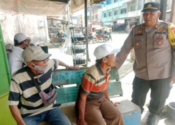 Kasatgas I Preemtif dan Personel Sat Binmas Laksanakan Himbauan Kamtibmas Jelang Pilkada 2024.