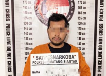 Pria 24 Tahun Miliki 5 Paket Sabu, Berhasil di Bekuk Polres Pematangsiantar.