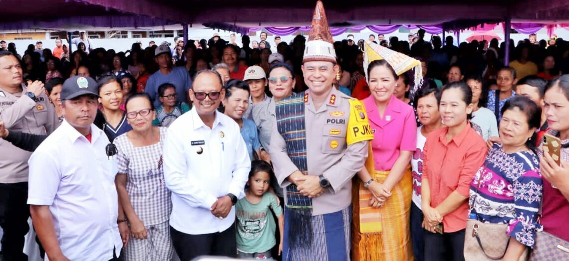 Plt Bupati Simalungun Sambut Kunjungan Kapolda Sumut di Tanoh Habonaron Do Bona.