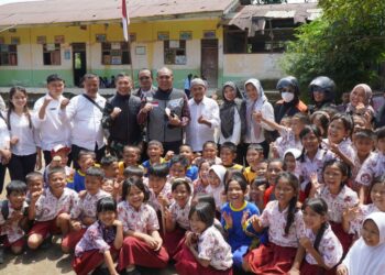 Pj Bupati Langkat & Dandim 0203 / LKT Touring ke Desa Tinjau Infrastruktur & Baksos untuk Masyarakat.