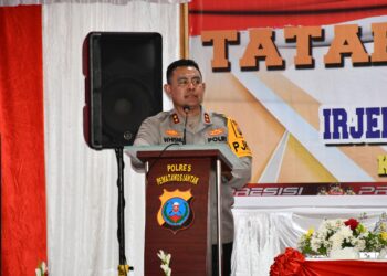Tatap Muka Dengan Personil Polres Pematangsiantar, Kapolda Sumut Tekankan Ikhlas Dan Bersyukur Dalam Pelaksanaan Tugas.
