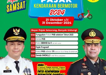 Pjs Drs Matheos Tan, MM, Mendukung Kebijakan Pemerintah Provinsi Sumatera Utara ( Sumut ) Melalui Badan Pendapatan Daerah yang Memutihkan dan Memberikan Diskon Pajak Kendaraan Bermotor ( PKB ) Tahun 2024.