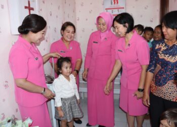 Ketua Bhayangkari Cabang Pematangsiantar Terima Kunker Ketua Bhayangkari Daerah Sumut.