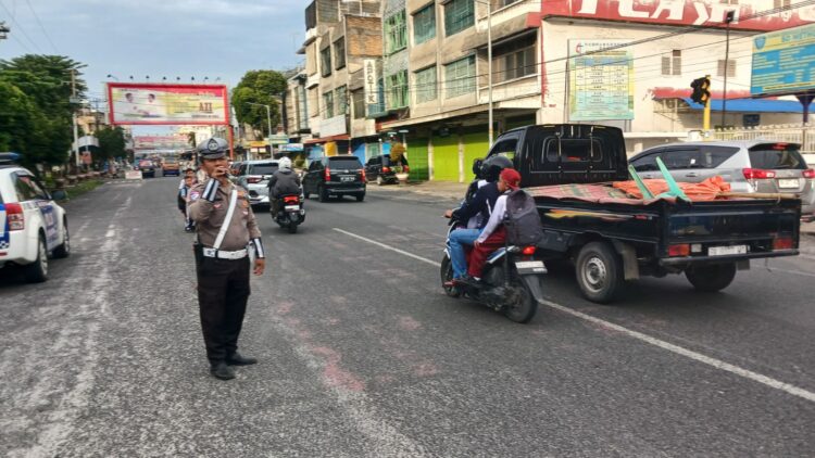 Sat Lantas Polres Pematangsiantar Laksanakan Penling.