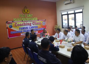 Polres Pematangsiantar Terima Kunker Tim Bid Labfor Polda Sumut.