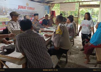 Polsek Tanah Jawa Gelar Jumat Curhat di Warung Kopi, Dengarkan Aspirasi Warga untuk Tingkatkan Keamanan & Ketertiban.