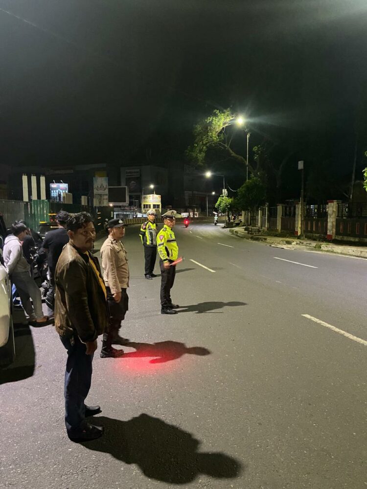 KRYD Hingga Subuh, Polres Pematangsiantar Amankan Tiga Remaja Hendak Tawuran.