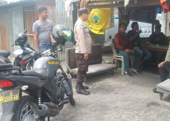 Berantas Peredaran Narkoba, Polsek Siantar Utara Lakukan GSN di Dua Lokasi.