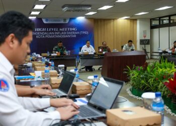 Pjs Wali Kota Pematangsiantar Buka High Level Meeting Tim Pengendalian Inflasi Daerah Kota Pematangsiantar.