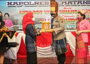 Plt. Walikota Siantar Hadiri Pisah Sambut Kapolres Siantar Yang Baru dan Yang Lama.