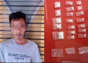 Pelaku & Barang Bukti di Amankan Polres Tebingtinggi.