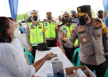 Kapoda Sumut Tinjau Arus Mudik.