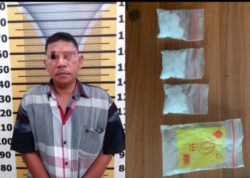 Pelaku & Barang Bukti di Amankan Polres Tebingtinggi.