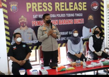 Pemusnaan Barang Bukti Jenis Sabu.