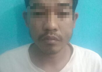 Pelaku di Amankan Polres Tebingtinggi.
