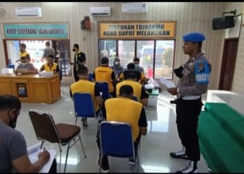 Polres Tebingtinggi Cek Semua Kesehatan Personil.
