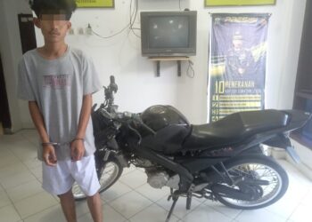 Pelaku & Barang Bukti di Amankan Polsek Rambutan.