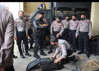 Puslitbang Polri di Polres Tebingtinggi.