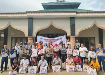 Dalam Rangka Menyambut HUT Bhayangkara Polres Tebingtinggi Lakukan Bakti Sosial di Tempat - Tempat Ibadah.