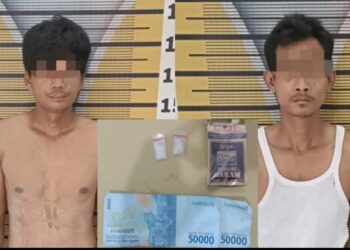 Pelaku & Barang Bukti di Amankan Polres Tebingtinggi.