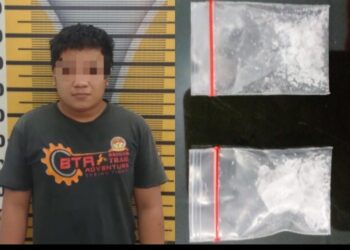 Pelaku & Barang Bukti di Amankan Polres Tebingtinggi.