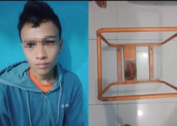 Pelaku & Barang Bukti di Amankan Polres Tebingtinggi.