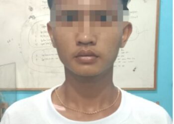 Pelaku Diamankan Polres Tebingtinggi.