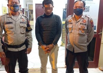 Pelaku Diamankan Polsek Rambutan.