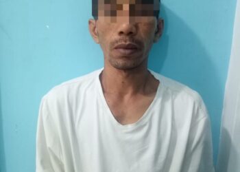 Pelaku di Amankan  Polres Tebingtinggi.