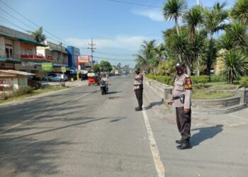 Polsek  Padang Hilir Lakukan Patroli di Wilayah Hukum Polsek Padang Hilir.