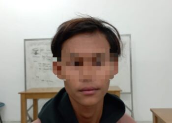 Pelaku di Amankan Polres Tebingtinggi.