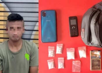 Pelaku & Barang Bukti di Amankan Polres Tebingtinggi.