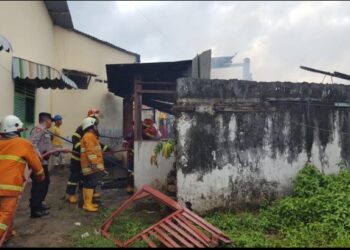 Satu Unit Rumah Terbakar.