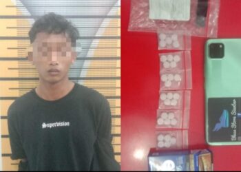 Pelaku & Barang Bukti di Amankan Polres Tebingtinggi.