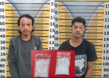 Pelaku & Barang Bukti di Amankan Polres Tebingtinggi.